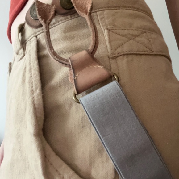 Maison Scotch "La Femme Selon Marie" Pants with Suspenders – Women's Petite - Picture 7 of 15